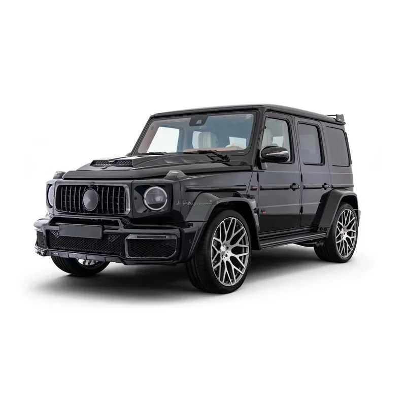 لـ G-class W464 Bodykit 2019+ الترقية إلى BBS Bra-b Style Facelift الجبهة PP الوفير مصبغة الناشر الخلفي #6