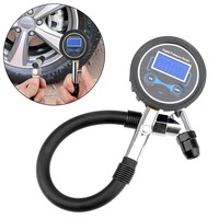 For Car Truck Vehicle Motorcycle Auto Tire Pressure Gauge LCD Display High Precision Digital Tire Tester