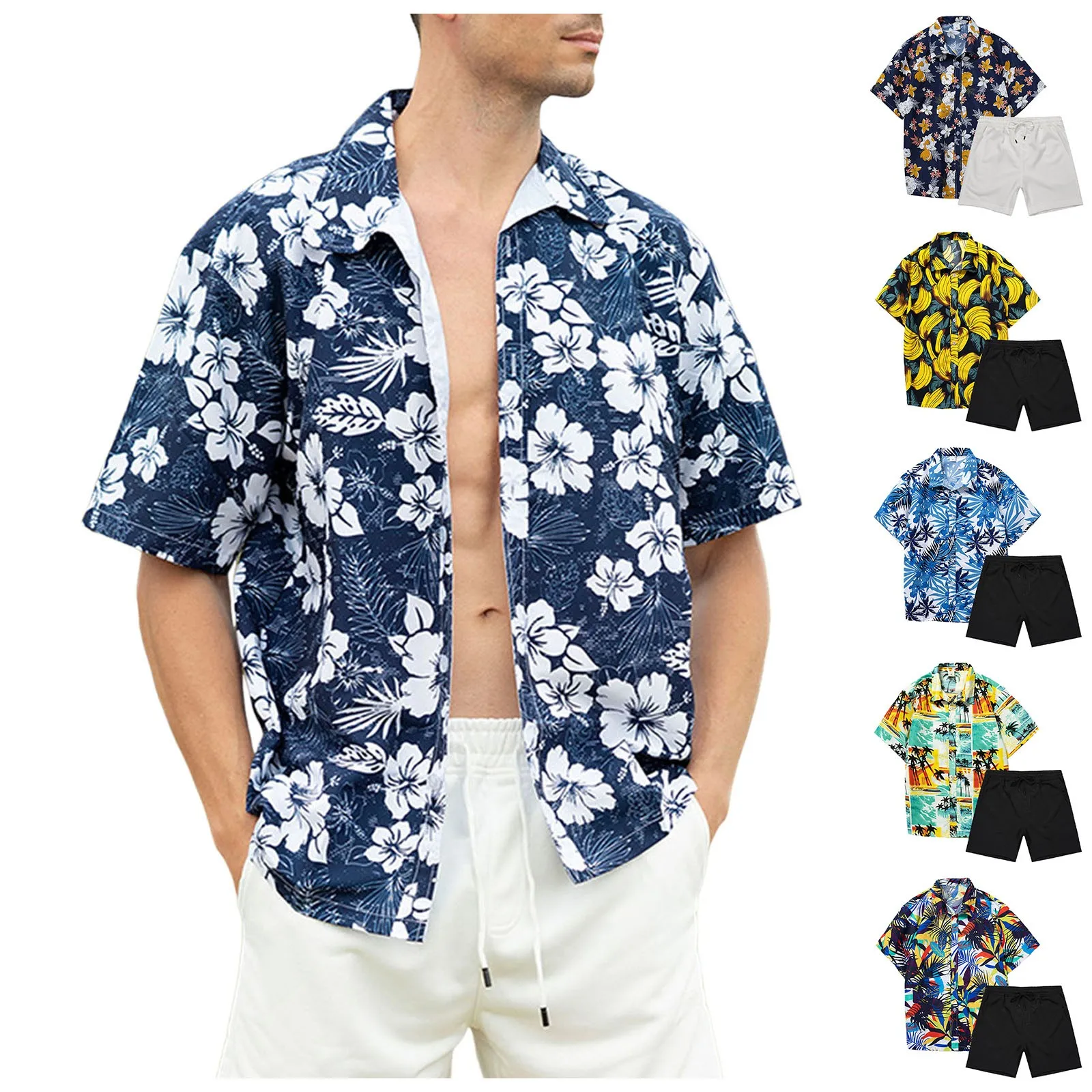 مقلمة البدلة سترة رجالي 2 قطعة عطلة الشاطئ مجموعة القمصان والسراويل دعوى ملابس رجالي سليم صالح تان البدلة #2