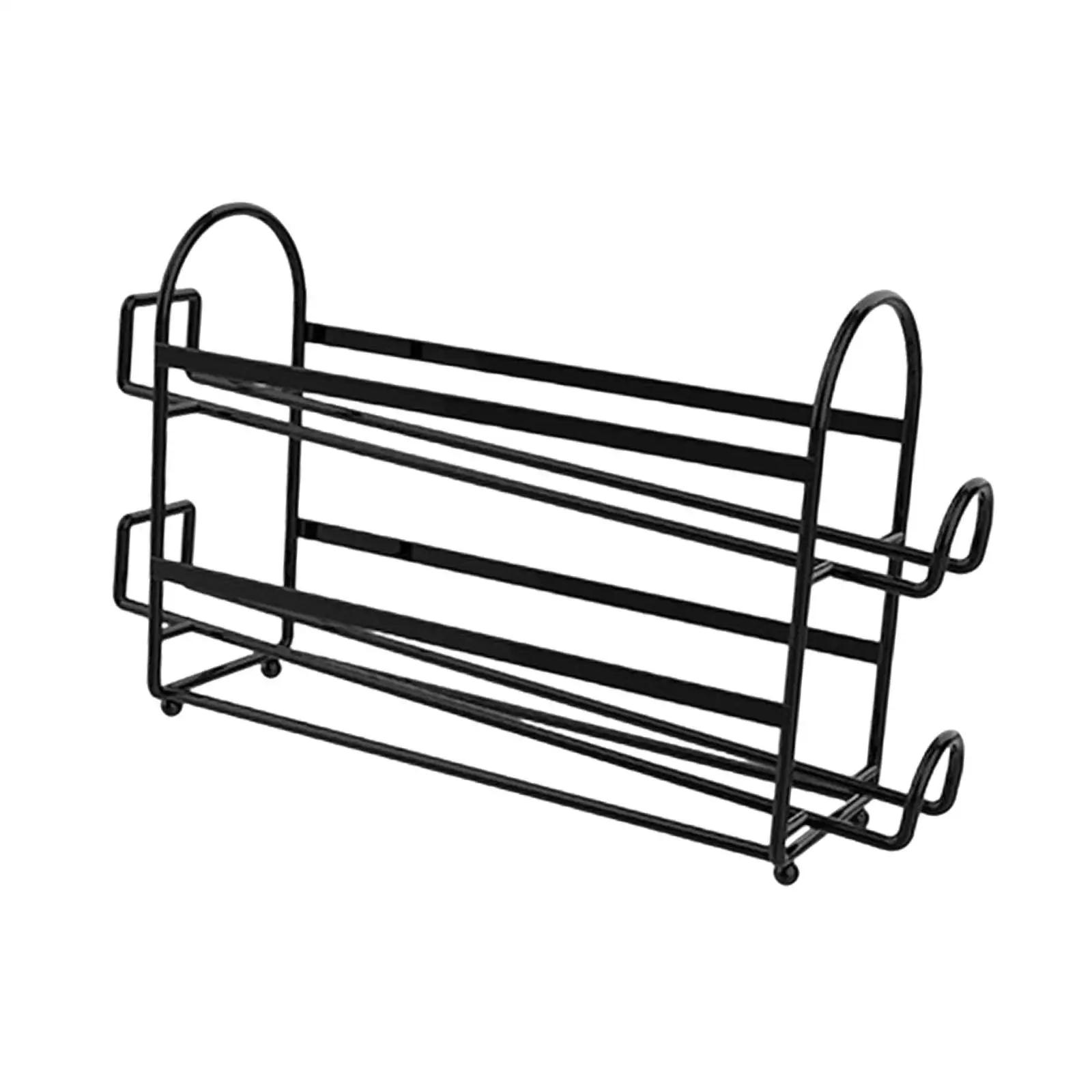 Metal Egg Tray Storage Keep Tidy Space Saving Large Capacity Automatically Rolling Fridge Egg Container for Cabinet Pantry