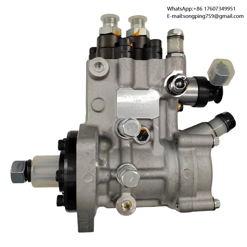 Original High Pressure Common Rail Fuel Oil Pump Assembly 0445025052 Bo Sch LNG Engine Part New for JAC 4JB1 1 Month Warranty