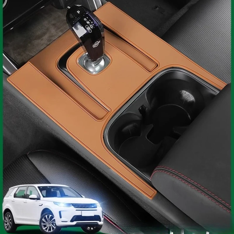 

For Land Rover Discovery Sports version 2020-2023 Central control gear shift panel interior gear protection silicone pad