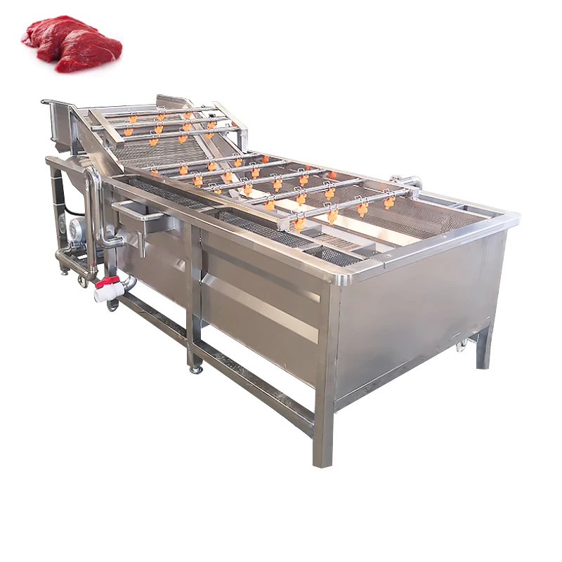 Cleaning Machinery And Equipment Vegetables Ozone Tomato Washing Cutting Processing Line Ultrasonic Fruit Vegetable Washer