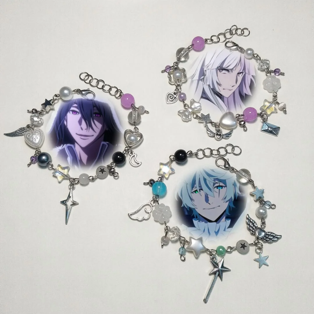 bongou stray dogs decay of angels inspired bracelets,Handmade Y2K jewelry