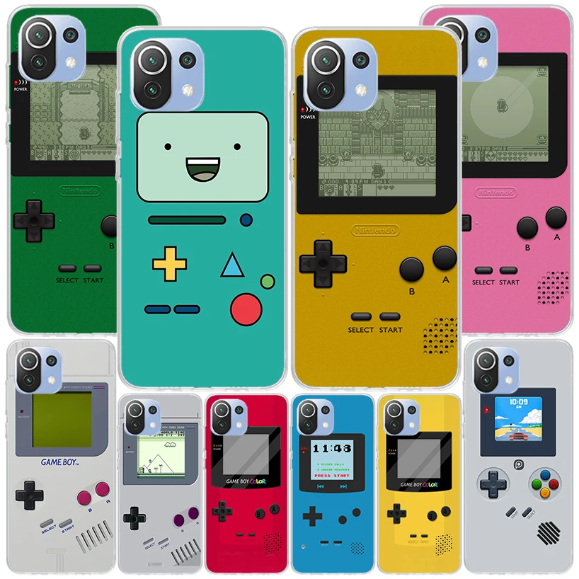 Gameboy Boy Game Phnoe Case for Xiaomi Mi 11T 12T 10T 9T Pro 13 12 11 A3 11i 8 9 10 Lite 12X 5X 6X Unique Cover Coque