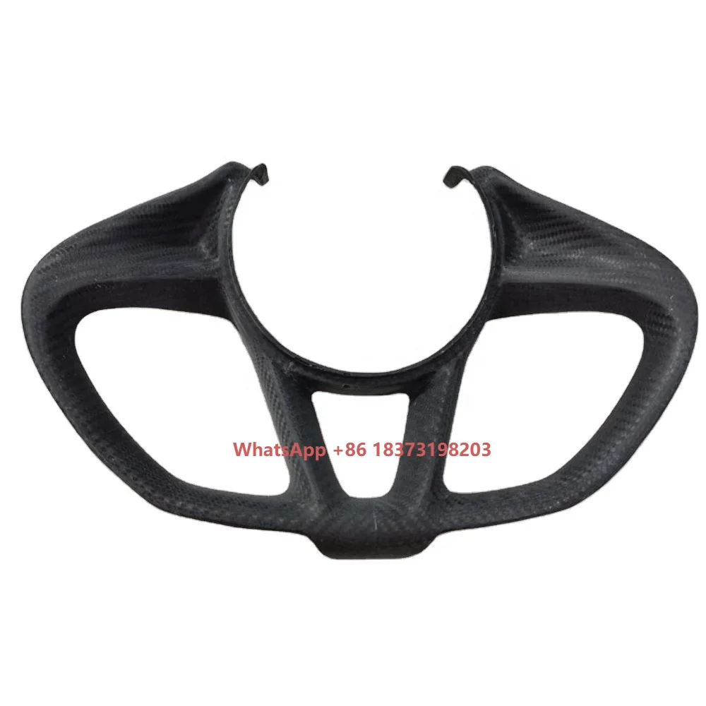 

High Quality Alternative Products Dry Carbon Accessories Car Interior Steering Wheel Cover for mclaren 720S Steering Wheel Cover