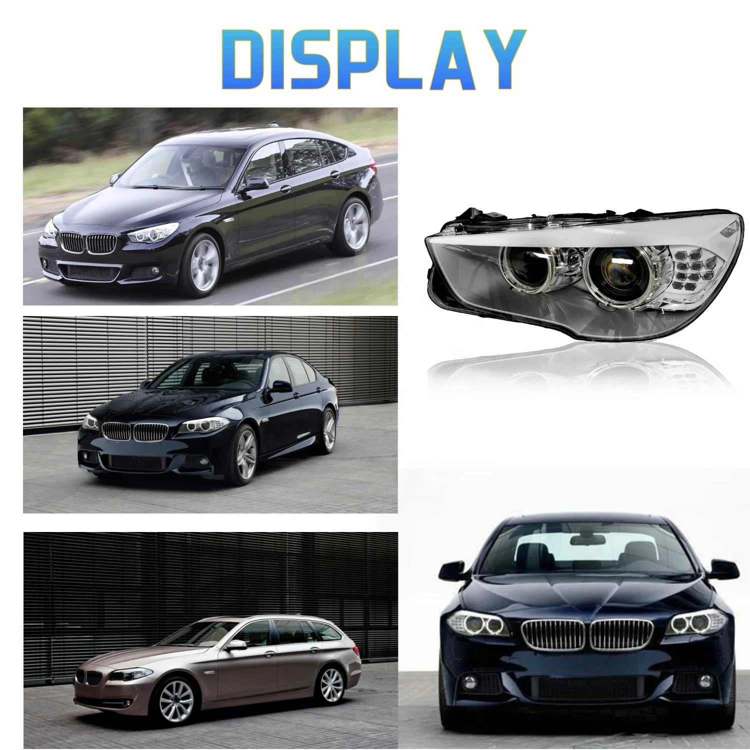F07 GT 2010-2017 Xenon HID Headlight Assembly OEM Front Auto Lamp Parts - view 2
