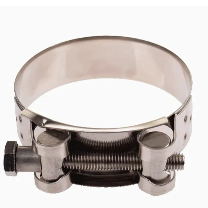 Stainless Steel Unitary Robust Pipe Clips T Clamps with Single Bolt