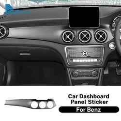 RHD Car Center Dashboard Air Condition Outlet Panel Trim Cover for Mercedes Benz W176 CLA C117 GLA X156 2013-2018