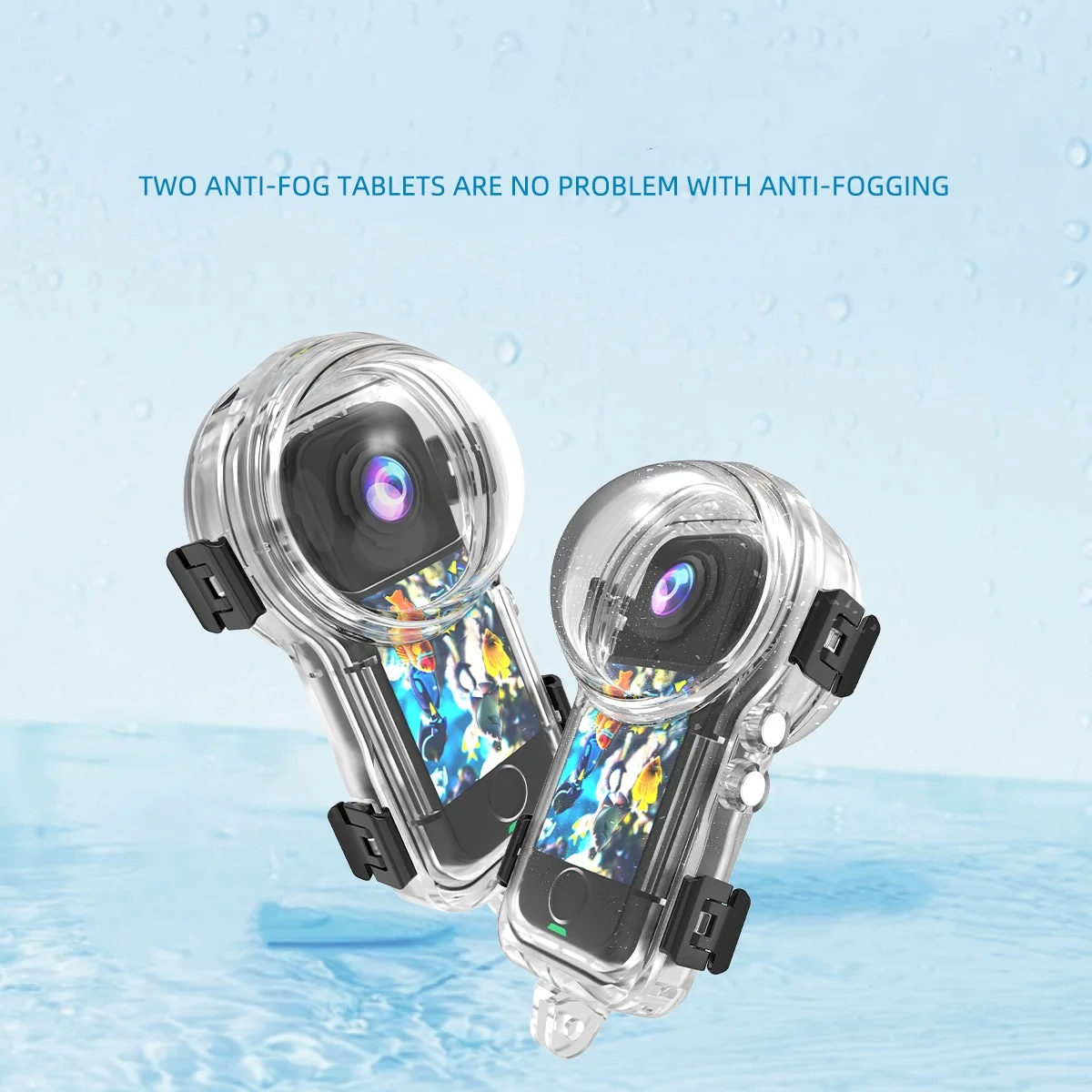 ensuring a perfect fit 50m Underwater Invisible Waterproof Case for Insta360 X4 Air Diving Shell Housing Cover X4 Air Accessory