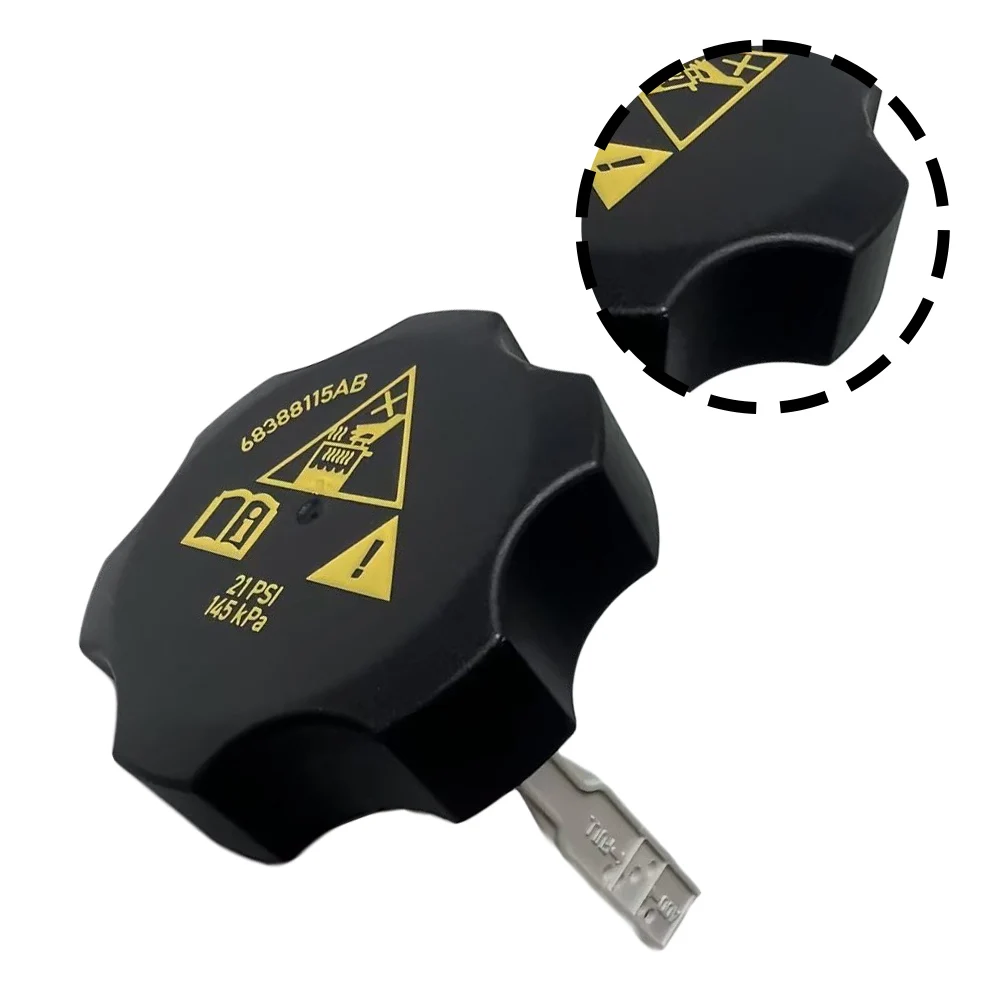 

Plastic Coolant Tank Pressure Cap 68388115AB 68388115AA For Jeep For Wrangler All Trims 2018 2019 2020 2021 2022 2023