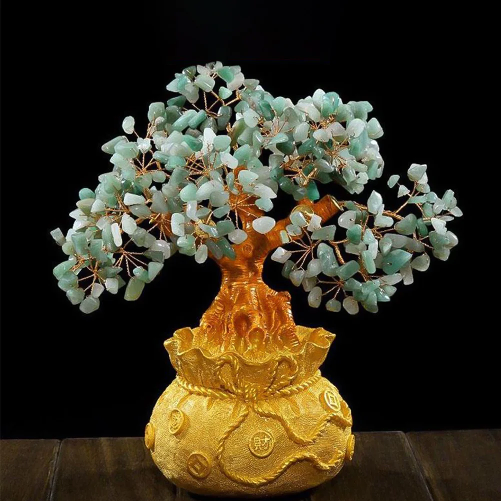 

Fortune Money Bag Cash Cow Tree Decor Unique Desktop Ornament Long-Lasting Tabletop Adornment Photography Prop Gift for Home