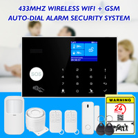 KERUI Anti-theft Alarms for Home Security Protection WIFI GSM Alarm System with Temperature and Humidity Display Tuya Smart G30