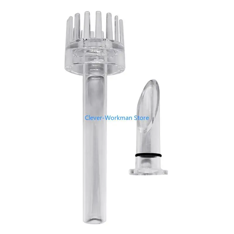 

24TD Oil Film Remover Water Protein Surfaces Skimmer Filter for FishTanks Aquariums Glass Filter Accessories