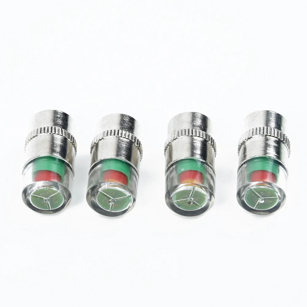 Auto Dust Monitor Cap Wheel Tire Pressure Sensor 4Pcs/Set Car Valve Tyre Cap Available PSI 28 36 Auto Tire Parts