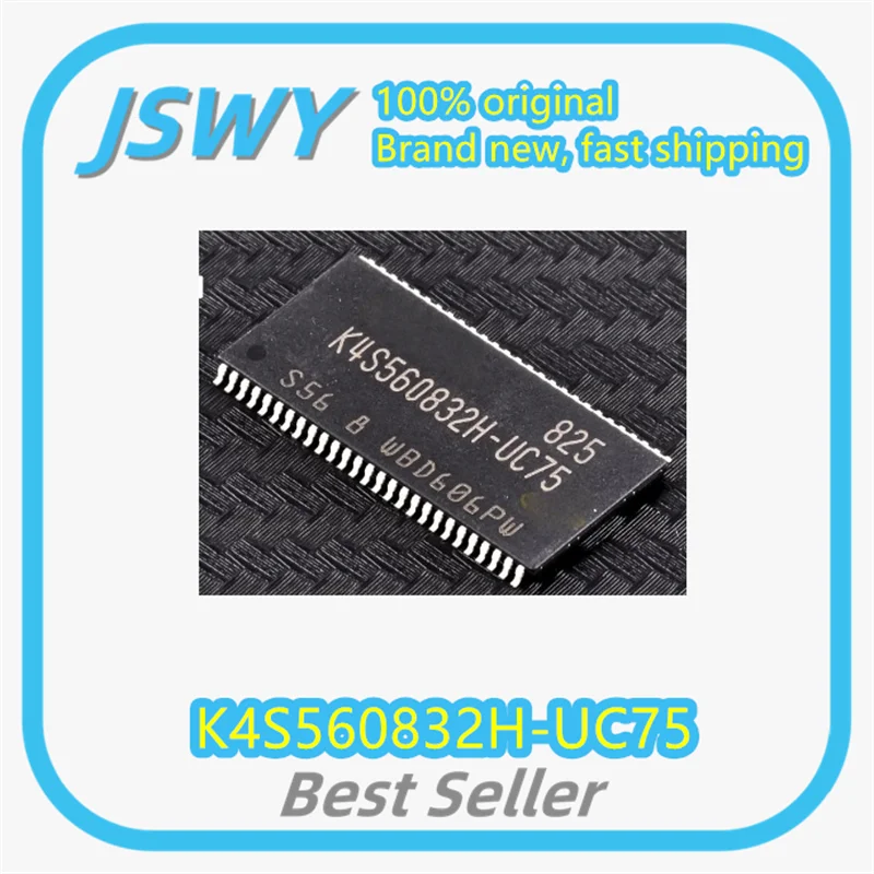 (3/30 Pcs) K4S560832H-UC75 TSOP-54 Integrated Circuit IC - Brand New Authentic with Fast Shipping