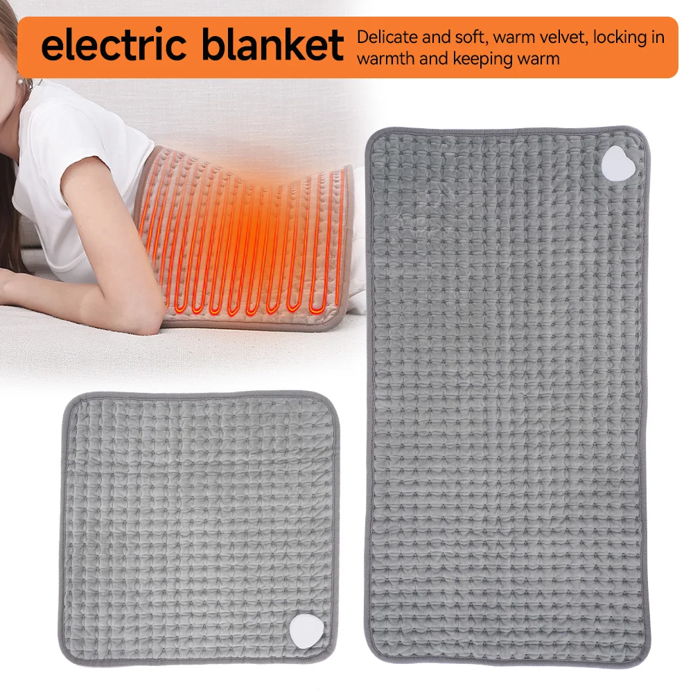 Electric Heating Pad Blanket 9 Level 4 Mode Timer Heating Pad For Shoulder Neck Back Spine Leg Winter Warm Home Office Warm Mat