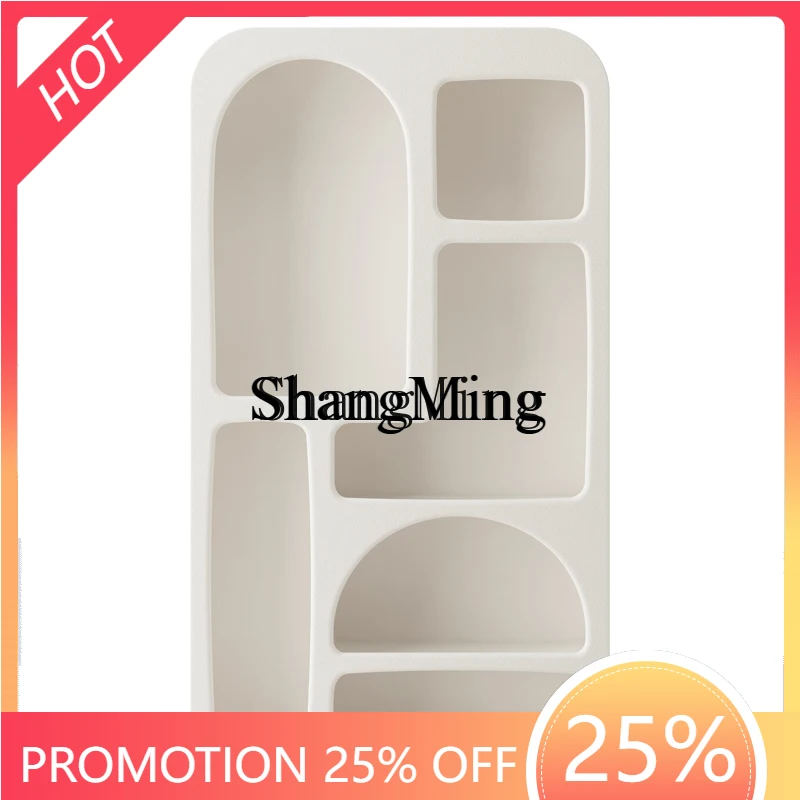 

ZYY Home High Value Cream Wind Decoration Display Cabinet Premium Sense Shelf New Entrance Cabinet