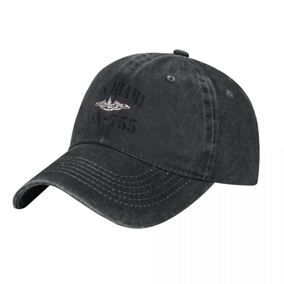 

USS MIAMI (SSN-755) SHIP'S STORE Baseball Cap Fashion Beach Beach Caps For Men Women's