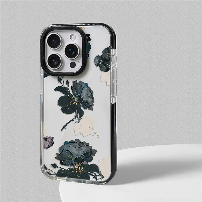 الحيوانات القط قضية الهاتف آيفون 17 16 15 14 13 12 11 برو ماكس XR 7 8 زائد SE 2020 2022 البسيطة الهواء لينة بولي TPU للصدمات الغطاء الخلفي #4