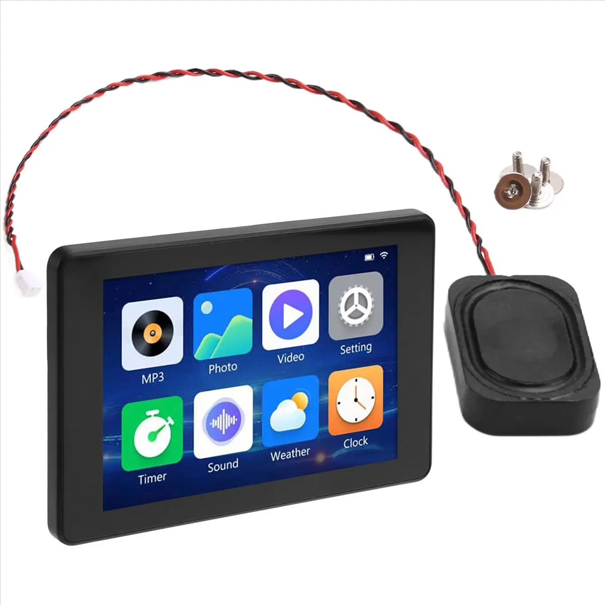 A10I  3.5Inch LCD Development Board 480x320 Display Capacitive Touch Screen Tablet/MP3 Video/Clock LVGL for ,B