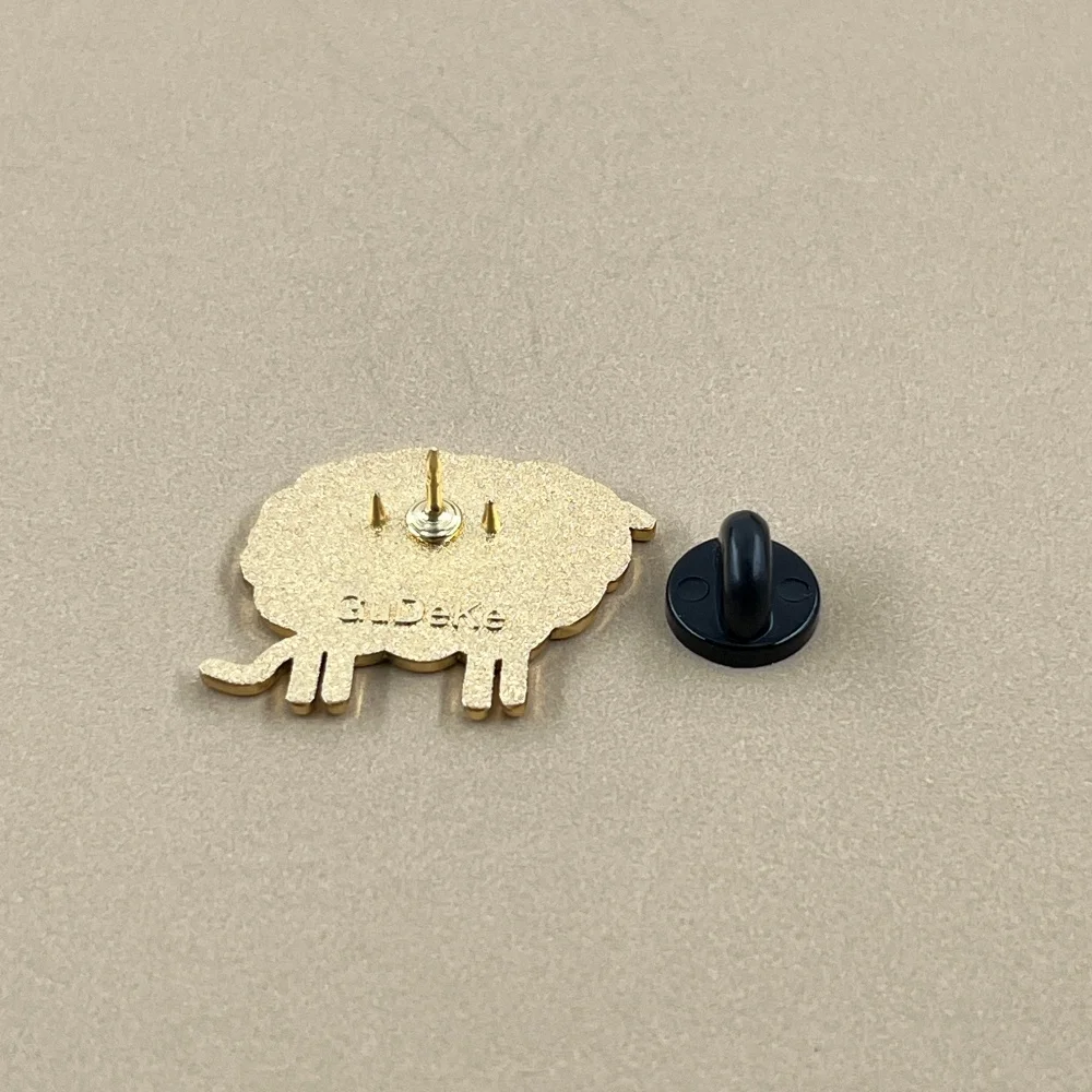 Zeit zum Entspannen Metallbrosche Niedliches Schaf Wollknäuel Emaille-Pin Strick- und Häkel-Abzeichen Kleidung Rucksack Anstecknadeln Schmuck Geschenk – Detail 12