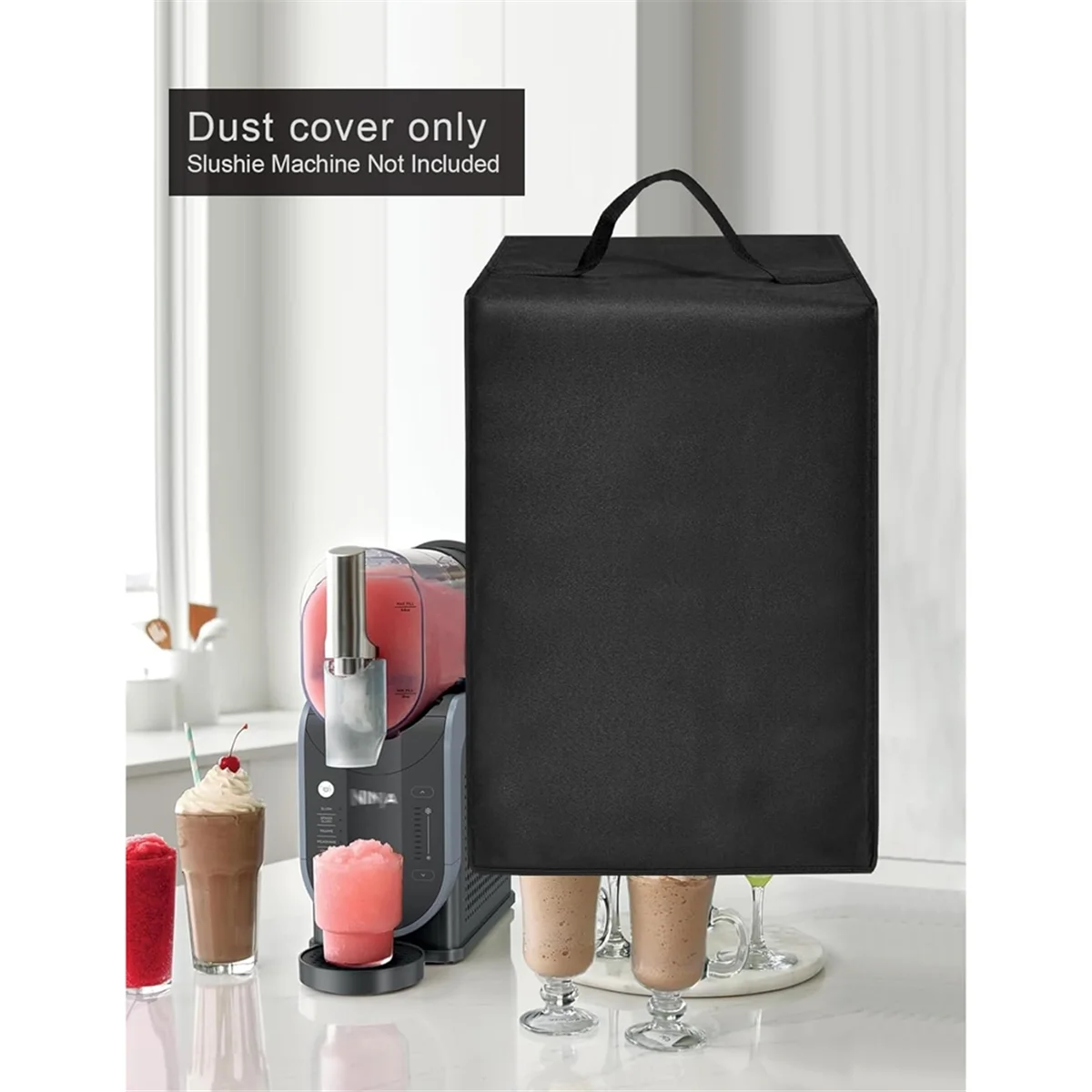 غطاء ماكينة سلوشي للنينجا FS301C، مقاوم للماء والغبار. JAS