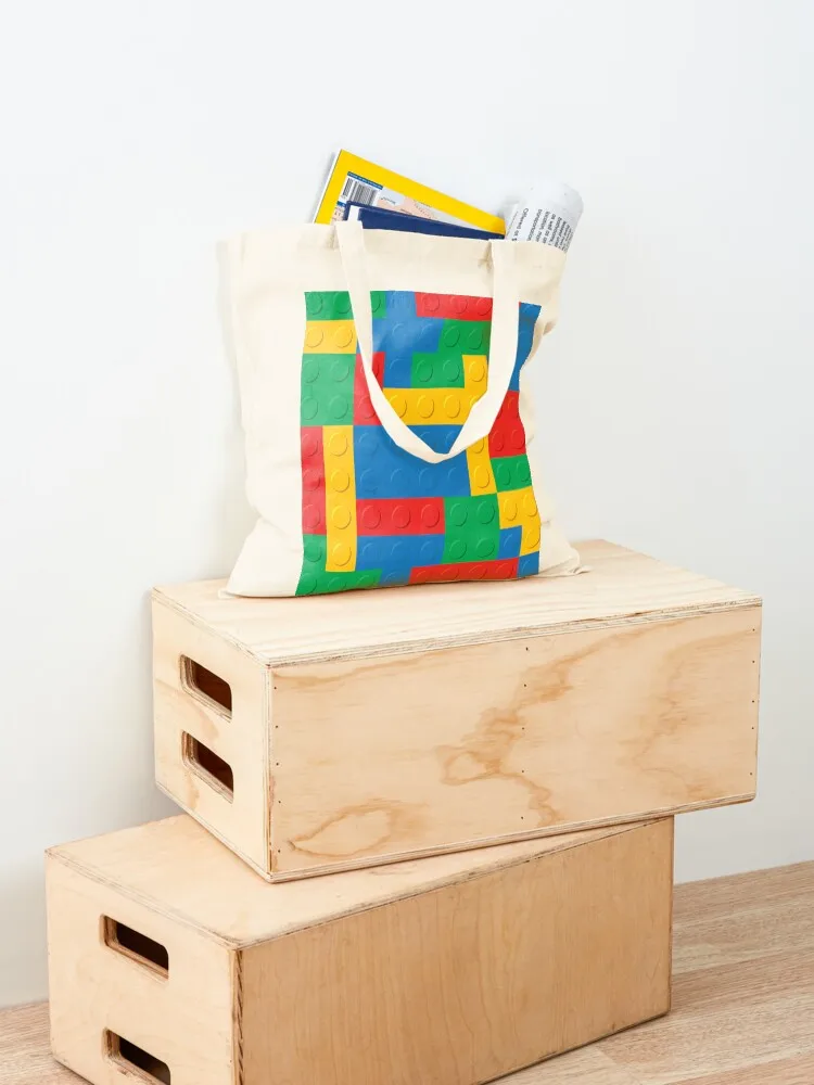 Building Blocks Tote Bag Portable shopping bag hand bags tote bag men shopping