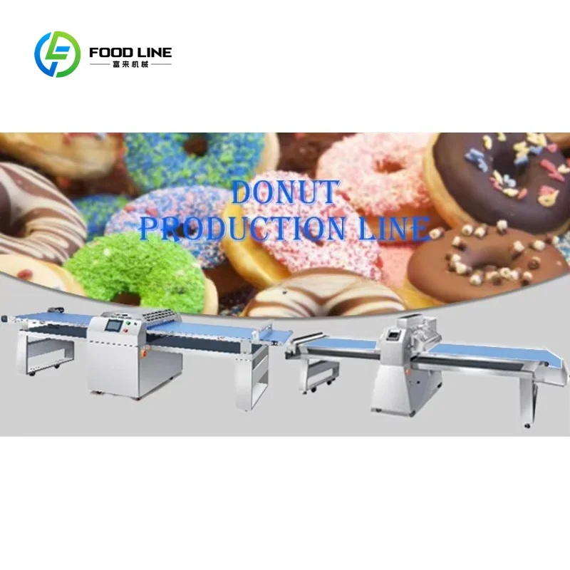 Customized Outstanding Service Automatic High Quality Commercial Mini Donut Baking Machine Production Line