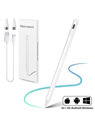 For Apple Pencil Stylus Pen iOS Tablet Touch Pen With Power Display For iPhone Xiaomi Samsung Tablet Accessories