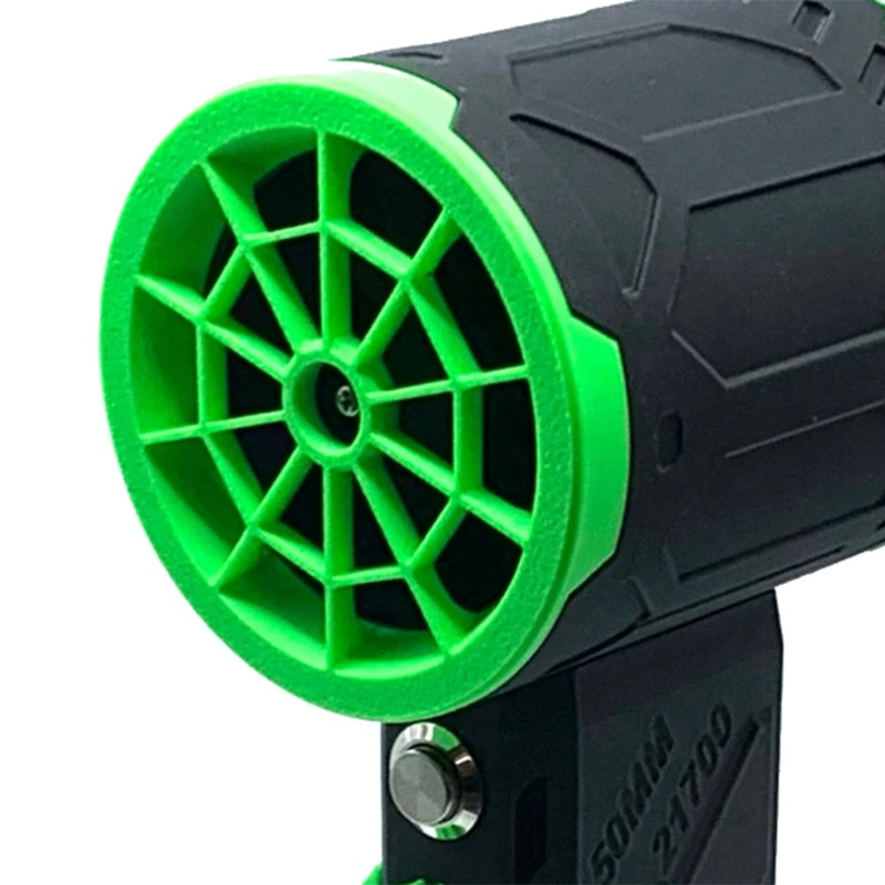 Turbo Jet Fan 50Mm Brushless Motor Violent Fan Dust Blower Handheld Turbo Jet Fan 4000Mah Duct Fan For Car Cleaning