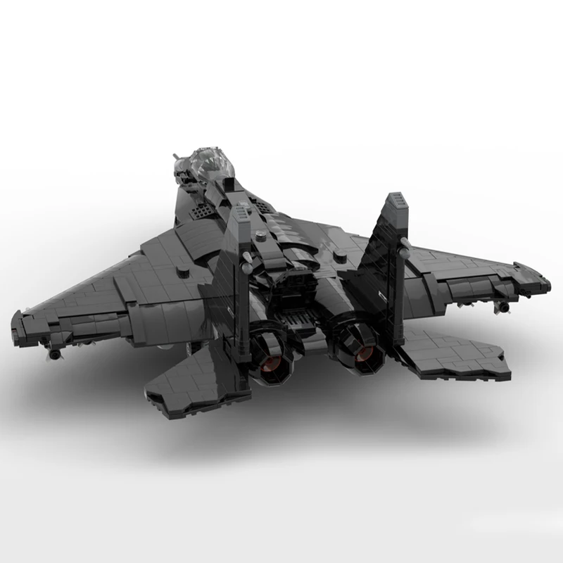 1789pcs MOC Mig 35-S (Mig 29 - Modernised) Fighter Aircraft Brick Model Toys Creative Children's Holiday Gifts