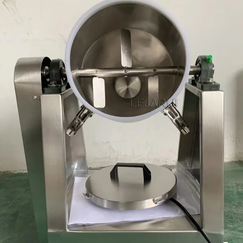 Stainless Steel Flour Food Powder Premix Blender Machine Double Cone Mixer