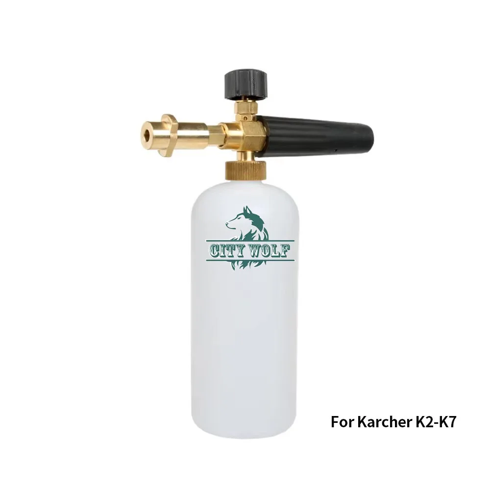 

Автомойка, насадка для пены для снега, пенопластовая пушка, генератор пены для мойки высокого давления Karcher, аксессуар для чистки автомобиля