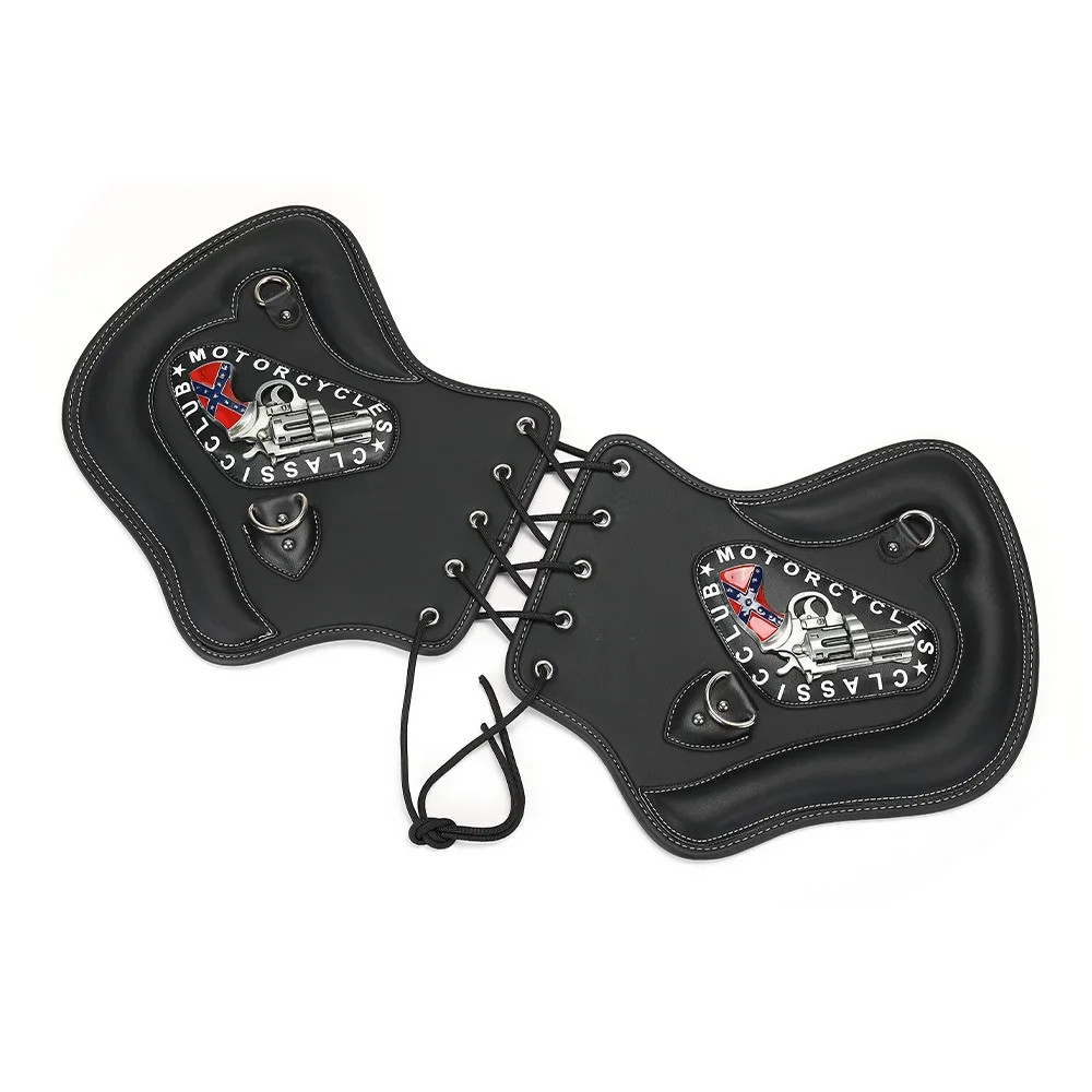 Deflettori per scudo termico universale per moto in pelle per Touring Road Glide Softail Dyna Sportster Accessori moto