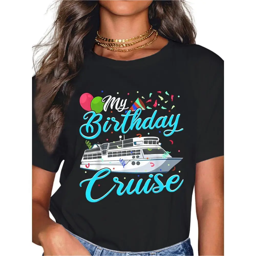 

[Birthday Cruise] My Birthday Cruise TShirt | Occasion/Scene: Birthday, Party, Vacation | Usage: Gift, Party, Vacation