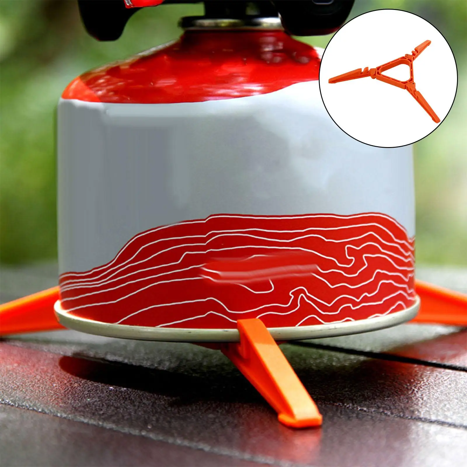 علبة استقرار الوقود حامل خزان الغاز حامل خرطوشة علبة ترايبود ل