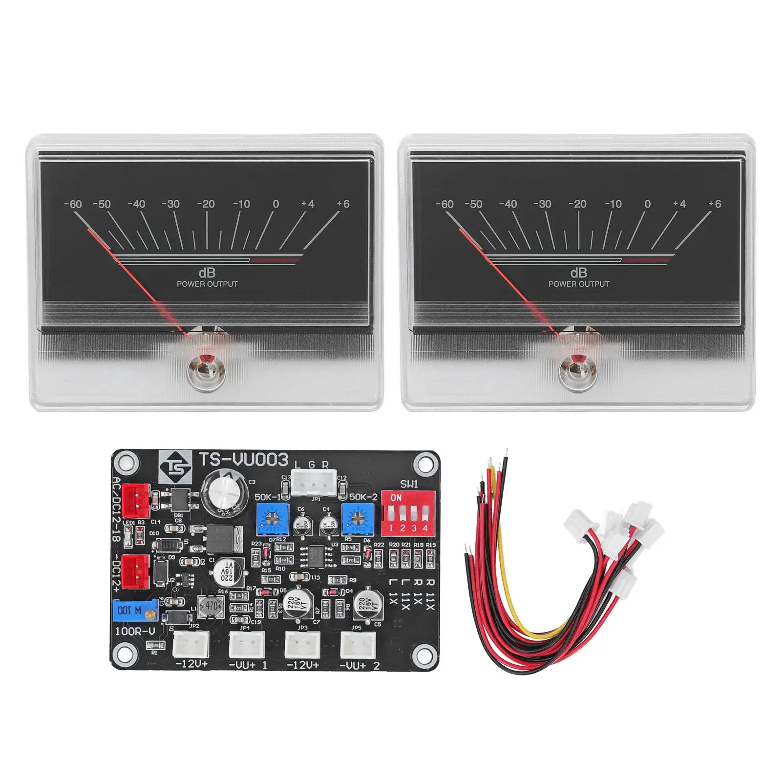 for diy VU Meter Level Indicator - Easy Audio Recording Signal Display