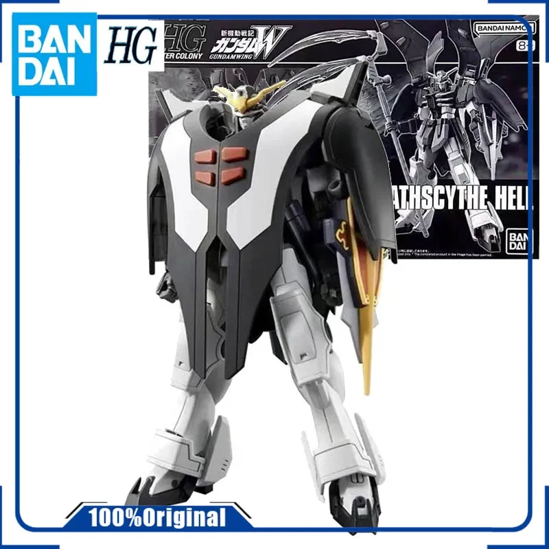 

Bandai оригинальный GUNDAM HGUC Gundam Deathscythe Hell XXXG-01D2 1/144 аниме фигурка в сборе модель игрушки Коллекционная модель