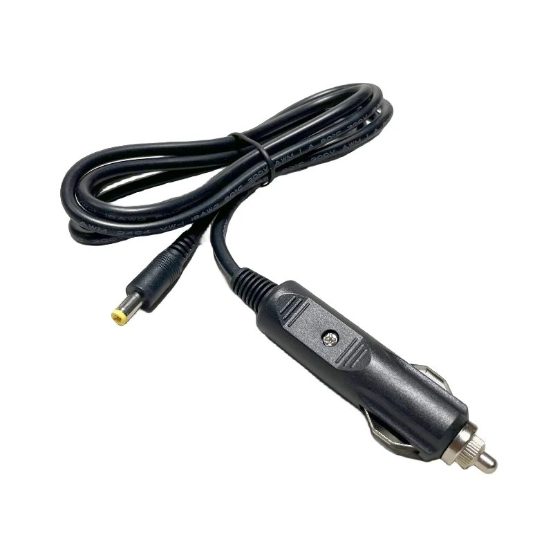 1PCS 12V cigarette lighter car charging cable high power pure copper bold 0.75 square DC5.5X2.5 interface car charging cable