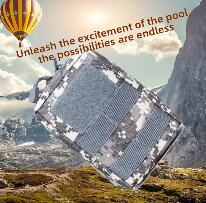 Waterproof Waist Bag EDC Tool Vest Pouch Mobile Phone Bag Tactical Military Sport Hunting Travel Belt Pouch