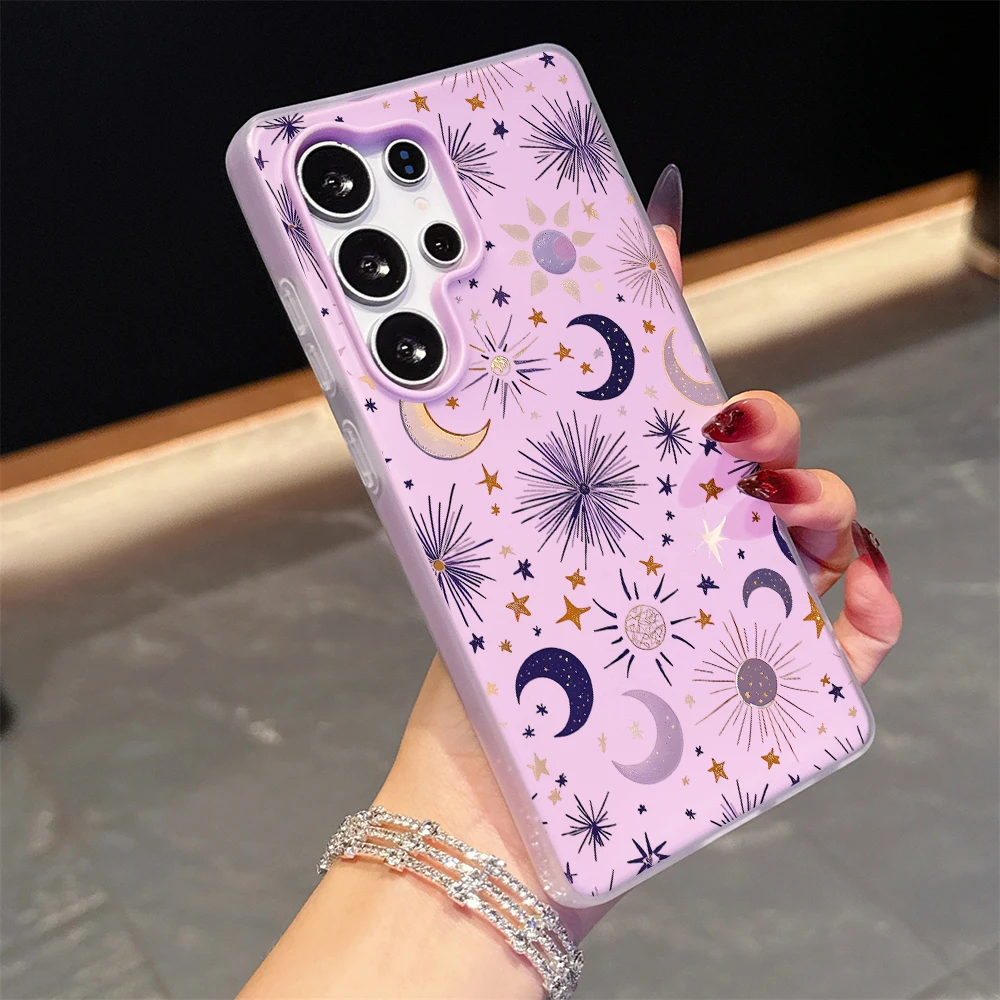 Für Xiaomi Redmi Note 10 14 13 12 Pro Plus 5G 11 Hülle Sterne Mond Universum Luxus Hüllen Für Redmi 12 13C 14C Silikon-Schutzhülle – Detail 9