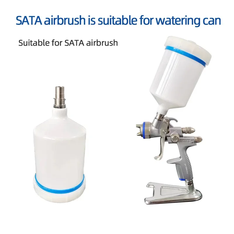

Used For SATA Airbrush Pot Car Paint Spray 600ml On The Can Spray Gun Plastic Cup