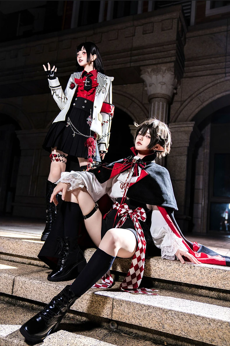 جديد Mooyiyi cos مقابلة مع مصاص الدماء تأثيري حلي هالوين عيد الميلاد لعب الأدوار حفلة المعرض الهزلي لعبة Anim jk