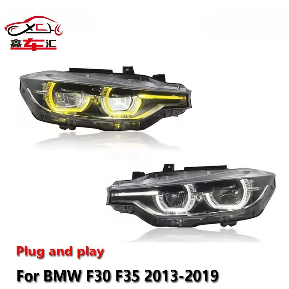 

Car LED Headlight Light Parts For BMW 3 Series F30 F35 2013-2019 Yellow White LED DRL Turn Signal Lamp Plug And Play