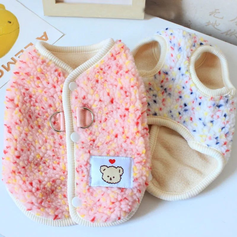 

Warm Dog Winter Clothes Fleece Clothing Dog Vest Jacket For Small Dogs Chiwawa Dachshund Sleeveless Puppy Kitten Coat Jacket XXL
