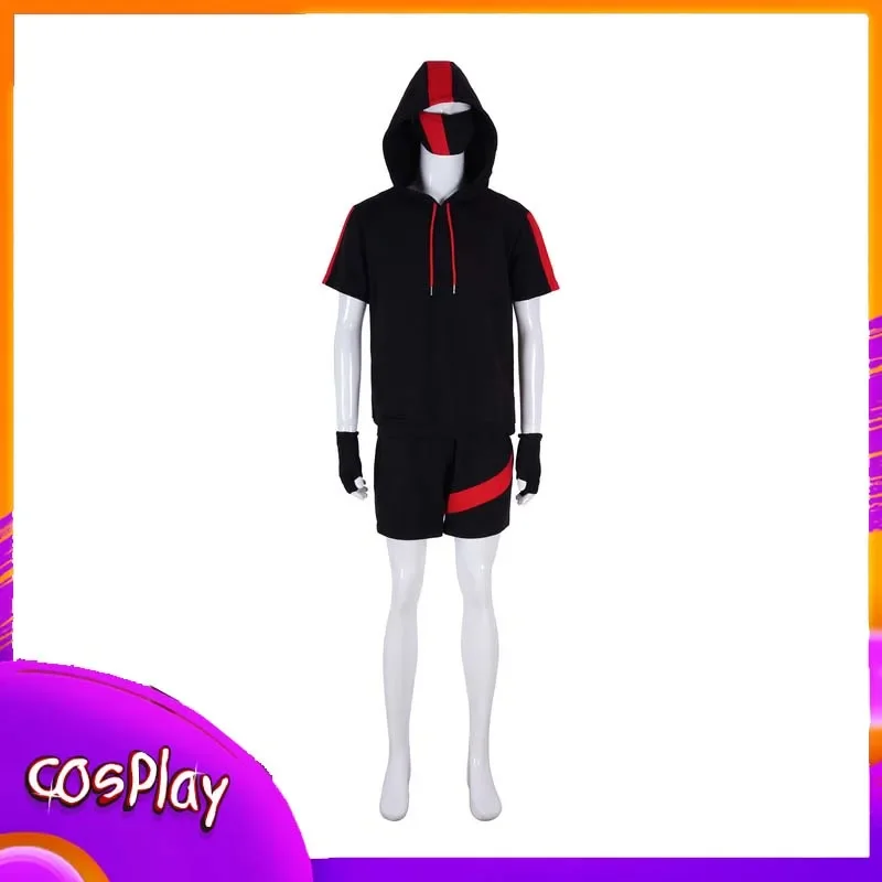 

Game Ikonik Cosplay Costumes Short Sleeved Hoodie Shorts Adult Kid Halloween Carnival Comic-Con Masquerade Clothing Props Gift