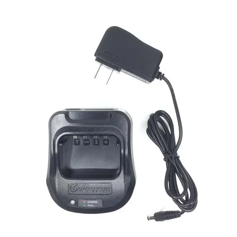 Wouxun Desktop Charger Base & AC Plug Adapter 100V~240V for KGUV8D 8Dplus 9D Plus Ham Radio Accessory Replacement