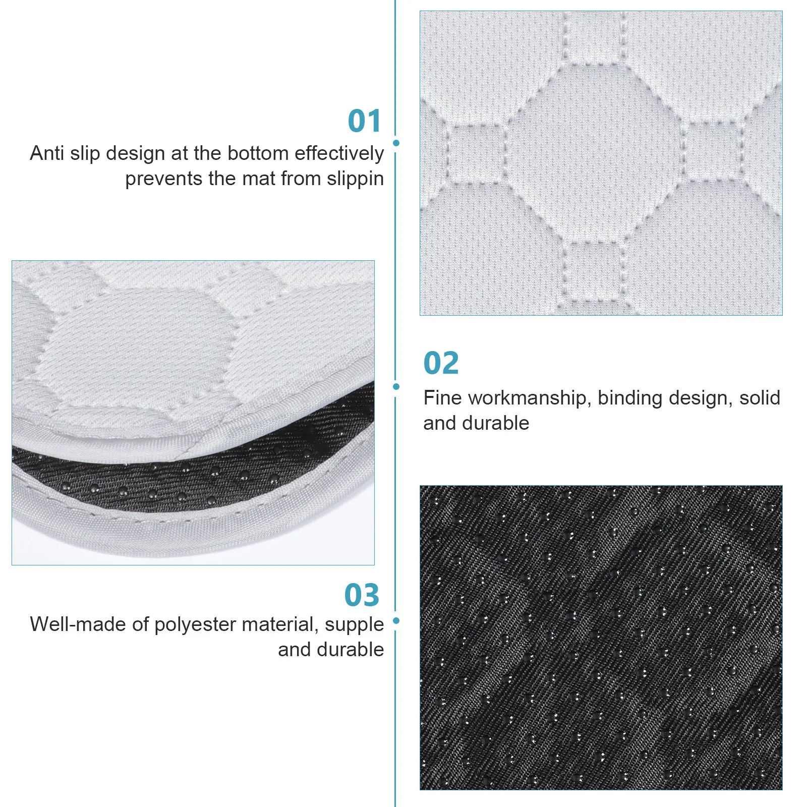 

Waterproof Urine Pad Incontinence Pads Baby Sleeping Breathable Light Weight Foldable Reusable Washable Polyester