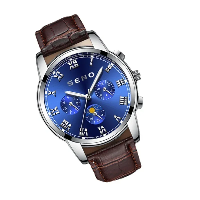 2025 ساعة كوارتز رجالي تيك توك أوتو أسرع حزام مقاوم للماء موضة مضيئة ساعة رجالي